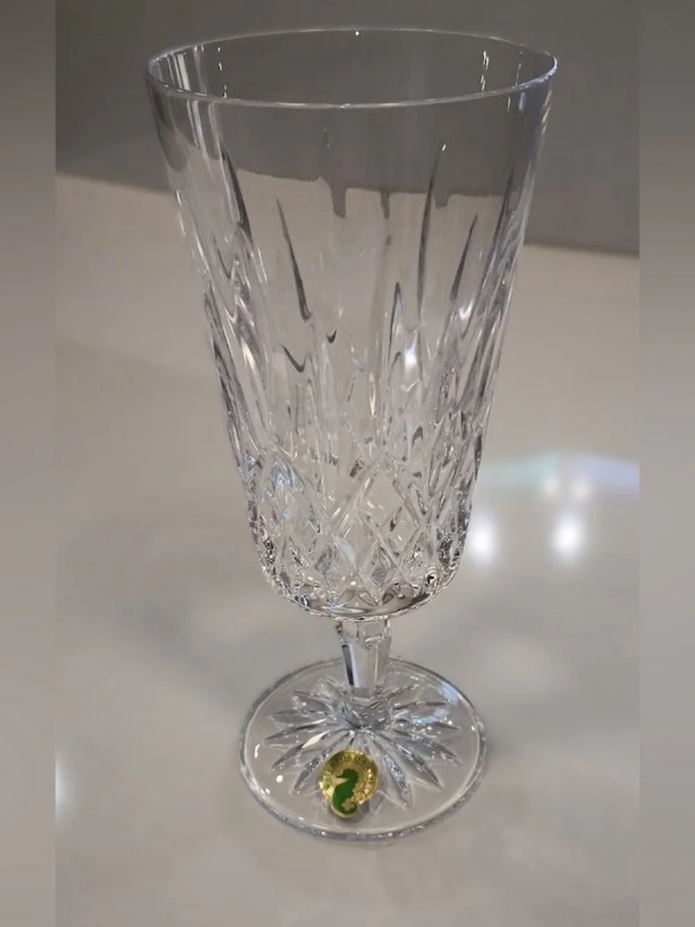 Waterford Crystal Lismore Tall Iced Beverage Glass, 11oz, NEW